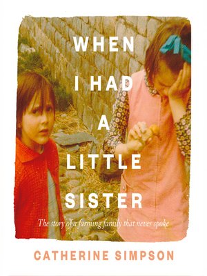 cover image of When I Had a Little Sister